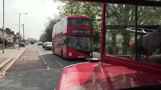 Vintage London RT bus ride  RT624 from Barking Garage [upl. by Huey]