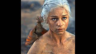 Daenerys is Real Dragon 😱🐉 Unburnt 🔥 shorts gameofthrones [upl. by Trescha]