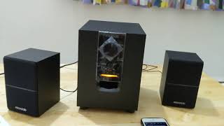 OpenBox Microlab Multimedia Speaker M106BT  Simple Tutorials [upl. by Assirolc]