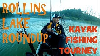 Rollins Lake Fishing Tournament Rollins Lake Roundup 2018 on my Hobie Revolution [upl. by Elamaj]