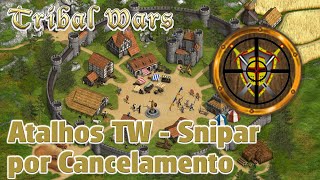 Snipe por Cancelamento  Tribal Wars [upl. by Thisbe]