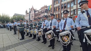 Grevenbroicher Schützenfest 392022  Serenade zum Schützenfest auf dem Marktplatz [upl. by Wahl]