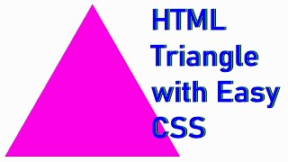 Transforming Borders into Cool CSS Triangles  Quick Tutorial [upl. by Darej32]