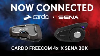 Cardo Freecom 4X amp Sena 30K Connectivity 🔗 [upl. by Colon]