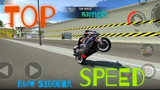 Bmw s1000rr top speed [upl. by Elokkin]