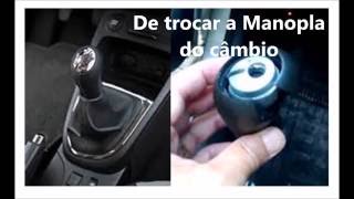 Como trocar a manopla do Renault Sandero [upl. by Nemhauser581]