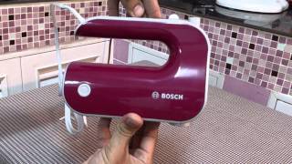 Unbox amp Review handmixer BOSCH styline MFQ40304 [upl. by Boehike]