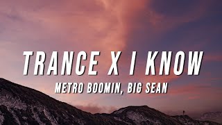 1 HOUR Metro Boomin Big Sean  Trance X I Know TikTok Mashup Lyrics [upl. by Anivas]