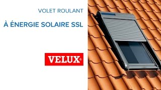 Volet roulant solaire pour VELUX SSL 594263 Castorama [upl. by Namlak339]