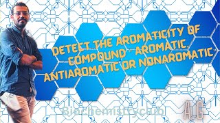 Detect the Aromaticity of compound quot aromatic antiaromatic or nonaromaticquot in Aromatic Chemistry [upl. by Drucy]