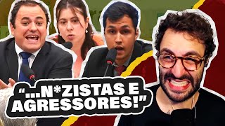 SAMIA BONFIM E GLAUBER BRAGA BOTAM MBL NA PAREDE [upl. by Einahpts767]