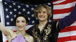 Americans win first gold in Olympic ice dancing [upl. by Eupheemia260]