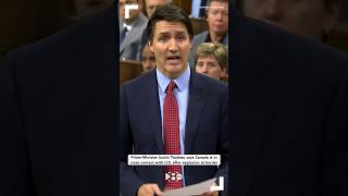 Prime Minister Justin Trudeau says Canada is in close contact with US after explosion at border [upl. by Alvar]