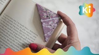 Lag eget bokmerke med origami kunst [upl. by Anderea]