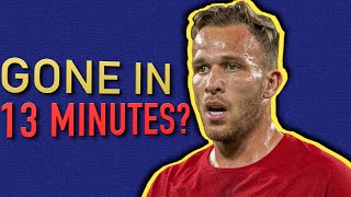 He Went from “The Next Iniesta” to a 13 Minute Liverpool Career  Arthur Melo [upl. by Havens]