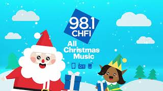 981 CHFI Playing All Christmas Music [upl. by Hcirteid]