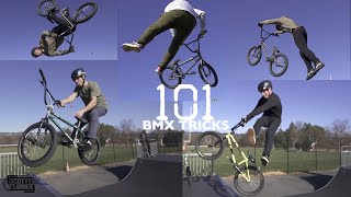 101 Different BMX Tricks From Easy To Hard [upl. by Bardo]