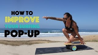 How to Improve your Pop Up for Surfing [upl. by Yracaz207]