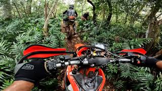 Mililani single track Beta 390 RRS Justins last ride in Hawaii part 2 [upl. by Gemperle656]