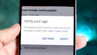 How To FIX YouTube Asking To Verify Age [upl. by Freeland633]