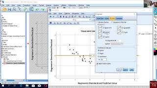 SPSS 17 Testing Heteroscedasticity in SPSS  BreuschPagan test [upl. by Aracaj]