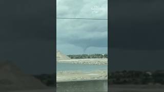 Tornadoes hit Florida ahead of Hurricane Milton hurricanemilton tornado [upl. by Ardenia675]