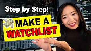 How to make a Premarket Watchlist Create a Trading Plan for Day Trading Beginners Part 1 [upl. by Iline]