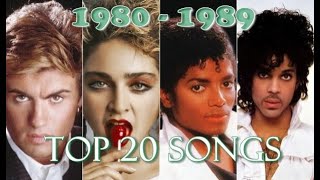 Top 20 Songs of Each Year 19801989 [upl. by Magocsi]