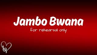 Jambo Bwana  Lyrics [upl. by Norahc419]