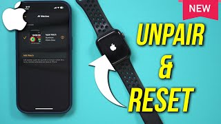 How To Unpair Apple Watch From iPhone  With or Without Your iPhone [upl. by Dudden]