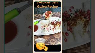 trending foodlover shorts Send this to Spicy Dahi Gujia Lover 😋😋 [upl. by Nilesoy]