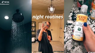 night routine tik tok compilation ✨🌙 [upl. by Eniale159]