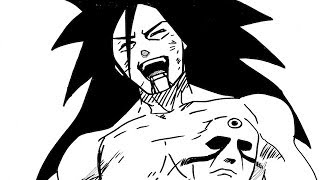 No933 HOW TO DRAW MADARA うちはマダラ [upl. by Whitford]