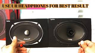 loudest best 6x9 speakers PRV AUDIO 69MR500PhP4 6x9 Mid Range VS DS18 PROZT69 [upl. by Okiram]