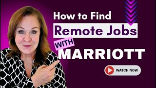 How to Find a Remote Job with MARRIOTT [upl. by Basso]