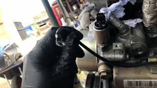 Mercedes SL R230 ABC Pump removal 541022810 [upl. by Tullus]