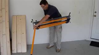 Bora® Portamate PM4000 Portable Folding Miter Saw Stand [upl. by Britton143]