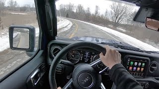 2019 Jeep Wrangler Unlimited Sahara 4dr 4x4  POV Test Drive Binaural Audio [upl. by Marget208]