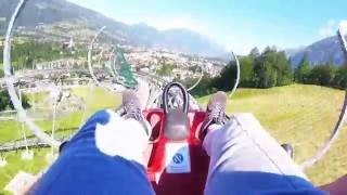 Onride Osttirodler Sommerrodelbahn  Lienz  Österreich [upl. by Darwen462]