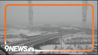 Denver winter storm coverage for January 18 [upl. by Erena723]