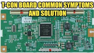 TCON BOARD Repair Tutorial  Common Symptom amp Solution  How to fix tcon board [upl. by Rici]