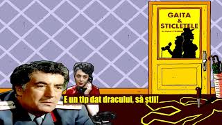 GAIȚA ȘI STICLETELE cu Toma Caragiu Dem Rădulescu Olga Tudorache 🎭 Teatru Radiofonic Subtitrat [upl. by Haelak]