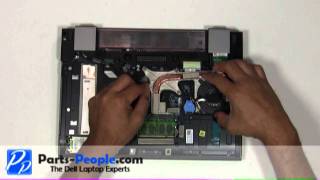 Dell Latitude E6400  Heat Sink Replacement  HowToTutorial [upl. by Aicinoid]