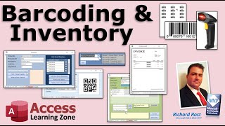 Introducing the Microsoft Access Barcoding amp Inventory Seminar and Database Template [upl. by Erme]