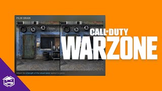 How to fix or reduce the graininess fuzziness and or blurriness in Call of Duty Warzone on PC [upl. by Heidie964]