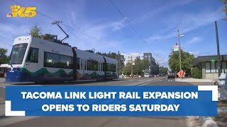 How to Ride the Link Light Rail From SeaTac Airport SeattleTacoma International Airport [upl. by Bikales]