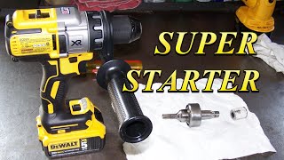 Small Engine Starter Drive Setup THIS WORKS GREAT [upl. by Aisayt]