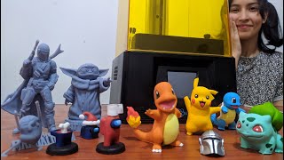 IMPRIMIENDO EN RESINA Y PINTANDO LAS MEJORES FIGURAS EN 3D Parte 1 [upl. by Emelia]