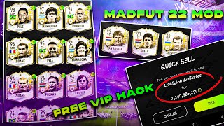 INSANE MADFUT 22 FREE VIP MOD HACK  UNLIMITED COINS [upl. by Lyrradal]