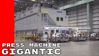 Nissan Extra Large Gigantic Press Machine [upl. by Felicidad691]